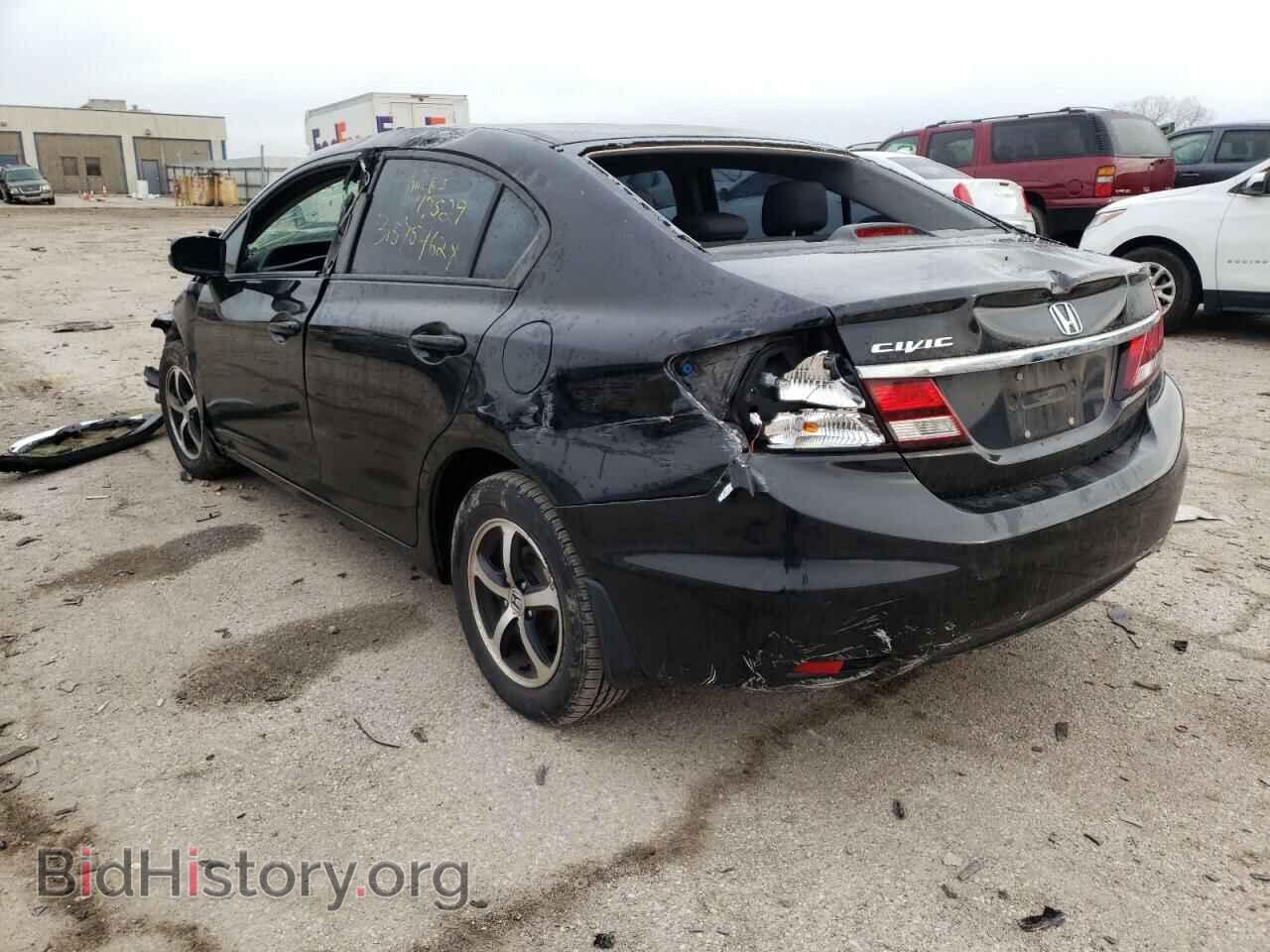 2015 HONDA CIVIC - VIN: 19XFB2F70FE055925 - Фото 3