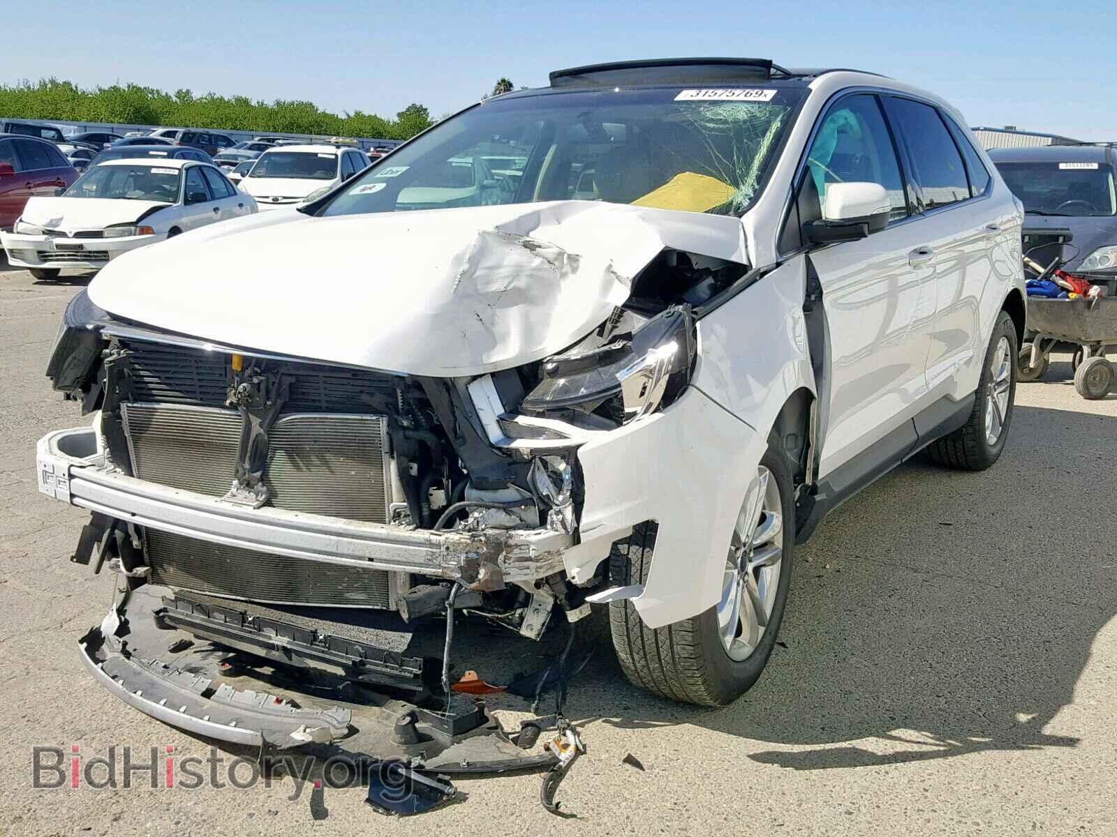 2015 FORD EDGE SEL - VIN: 2FMTK3J88FBB73832 - Фото 2