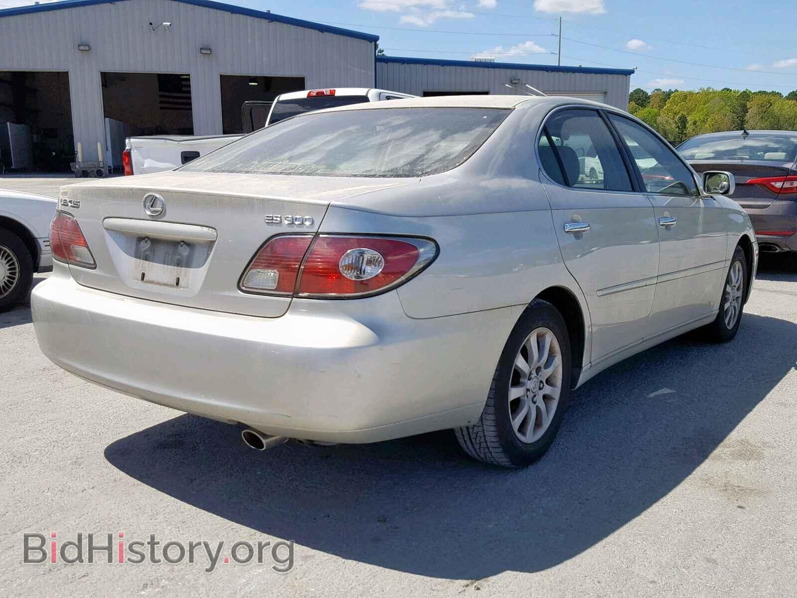 2003 LEXUS ES300 - VIN: JTHBF30G736014659 - Фото 4