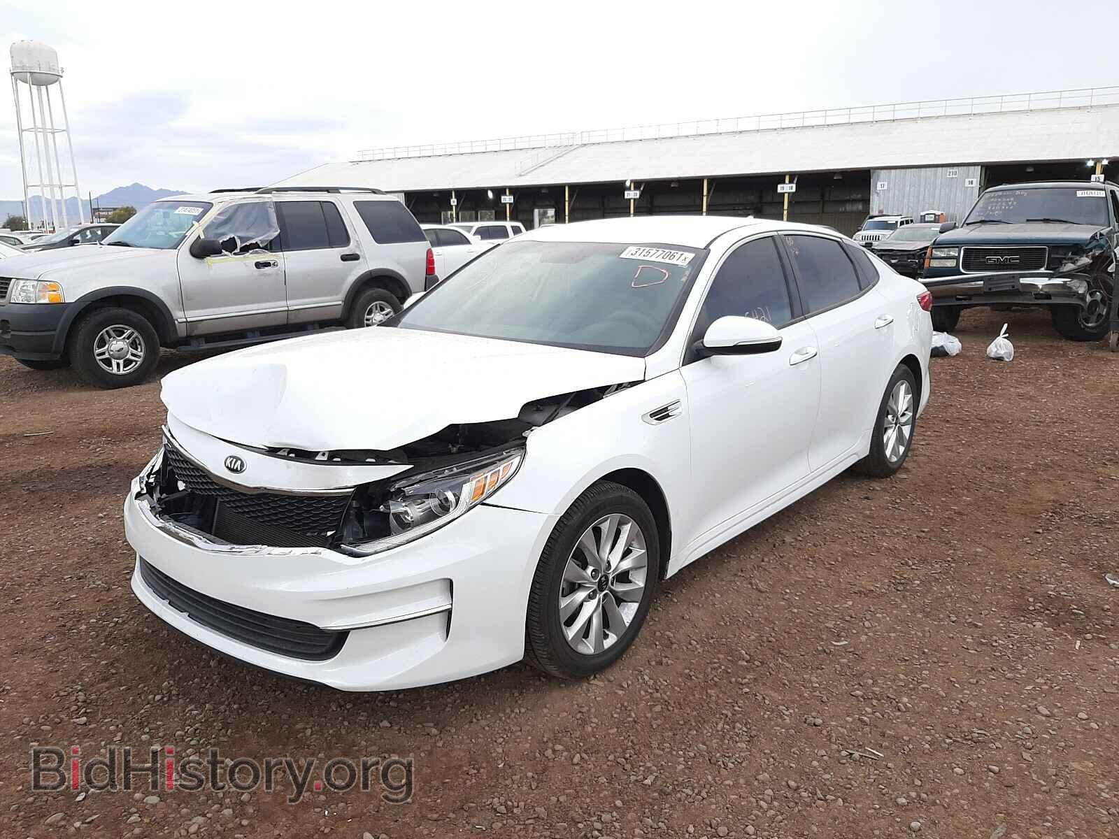 2017 KIA OPTIMA - VIN: 5XXGT4L33HG141612 - Фото 2