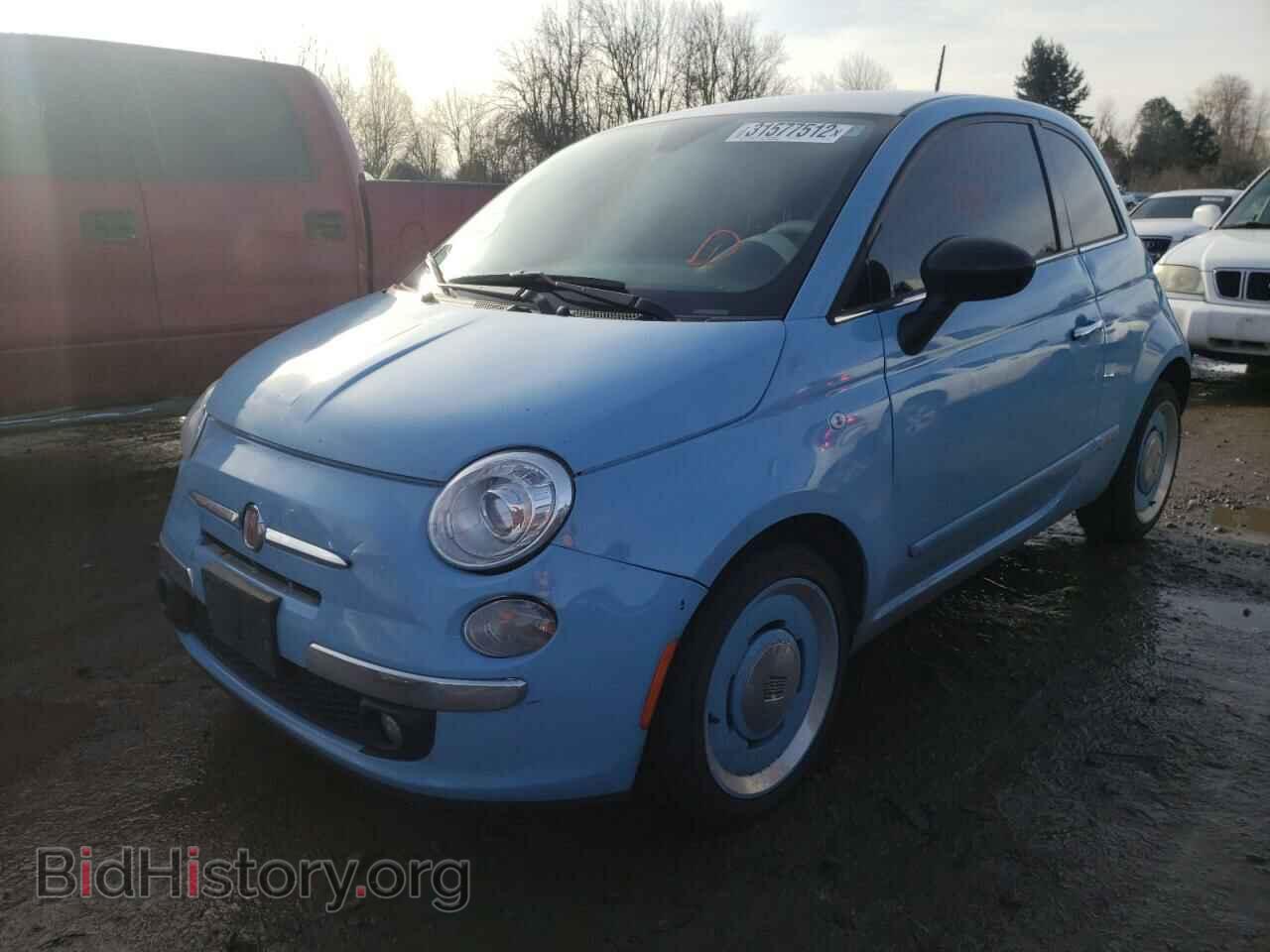 2015 FIAT 500 - VIN: 3C3CFFCR2FT575869 - Photo 2