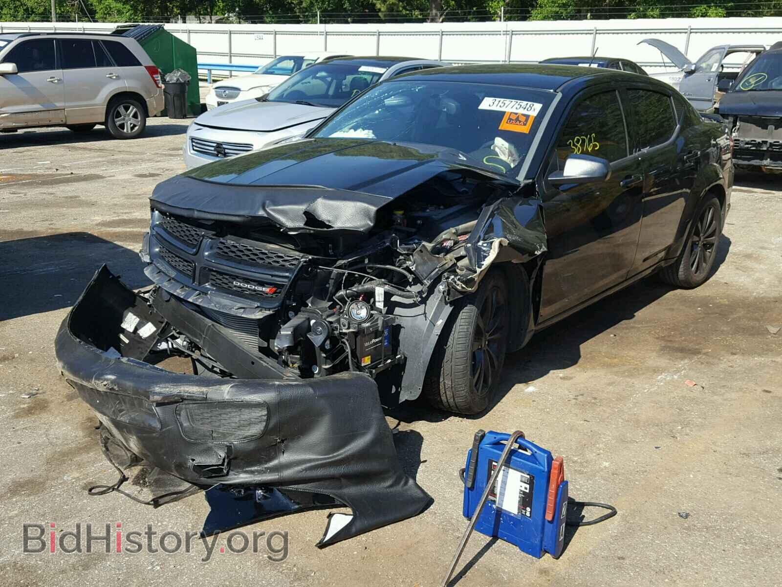 2014 DODGE AVENGER - VIN: 1C3CDZAG0EN137018 - Фото 2