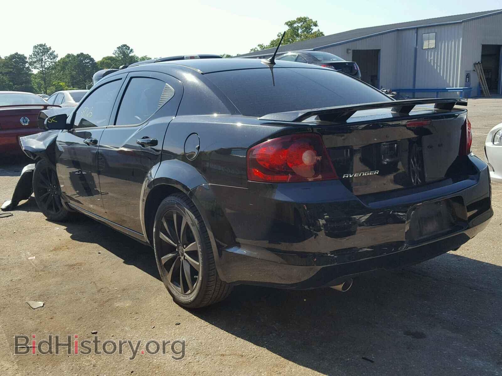 2014 DODGE AVENGER - VIN: 1C3CDZAG0EN137018 - Фото 3