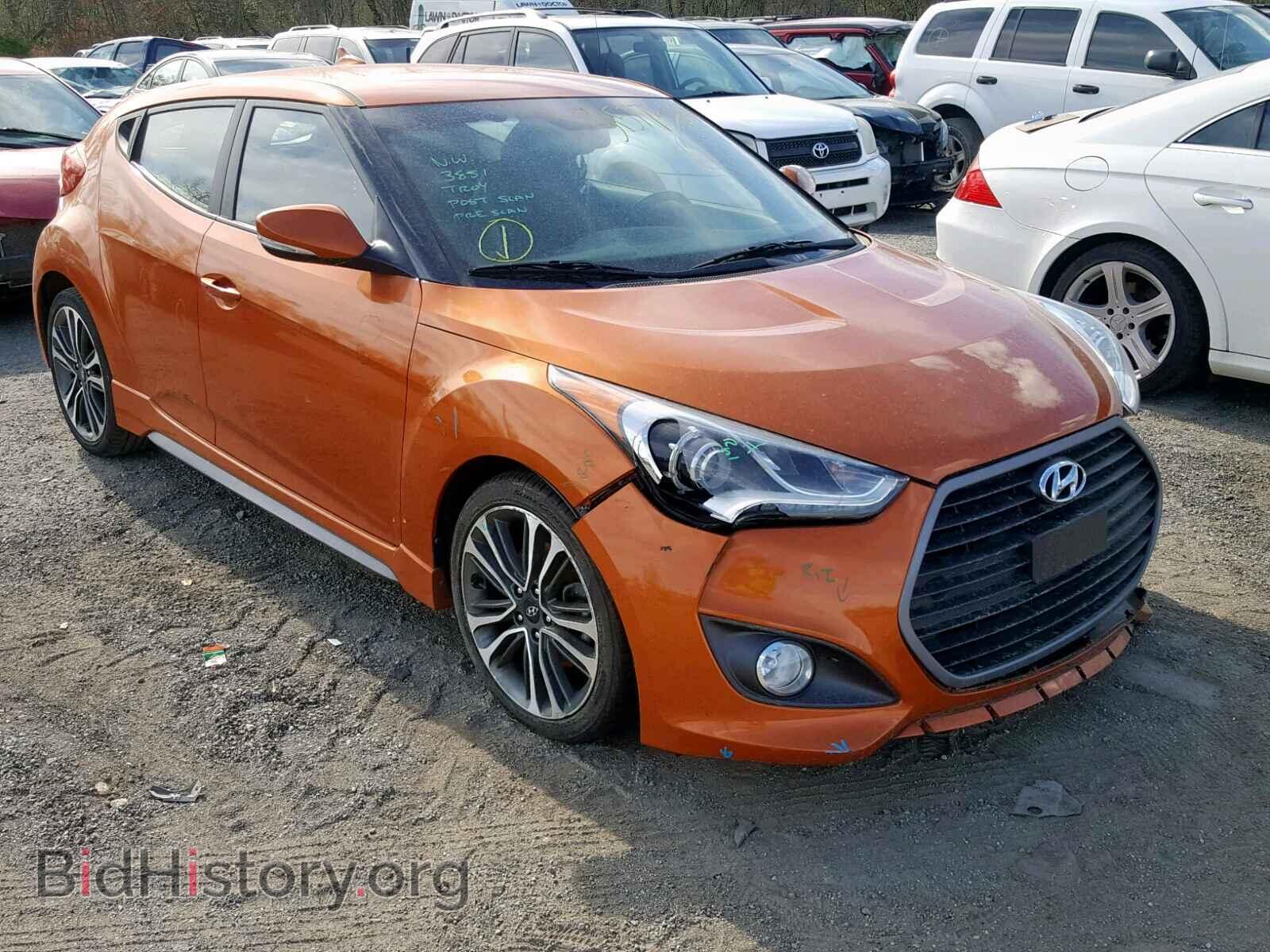 Фотография KMHTC6AE0GU264626 - HYUNDAI VELOSTER 2016