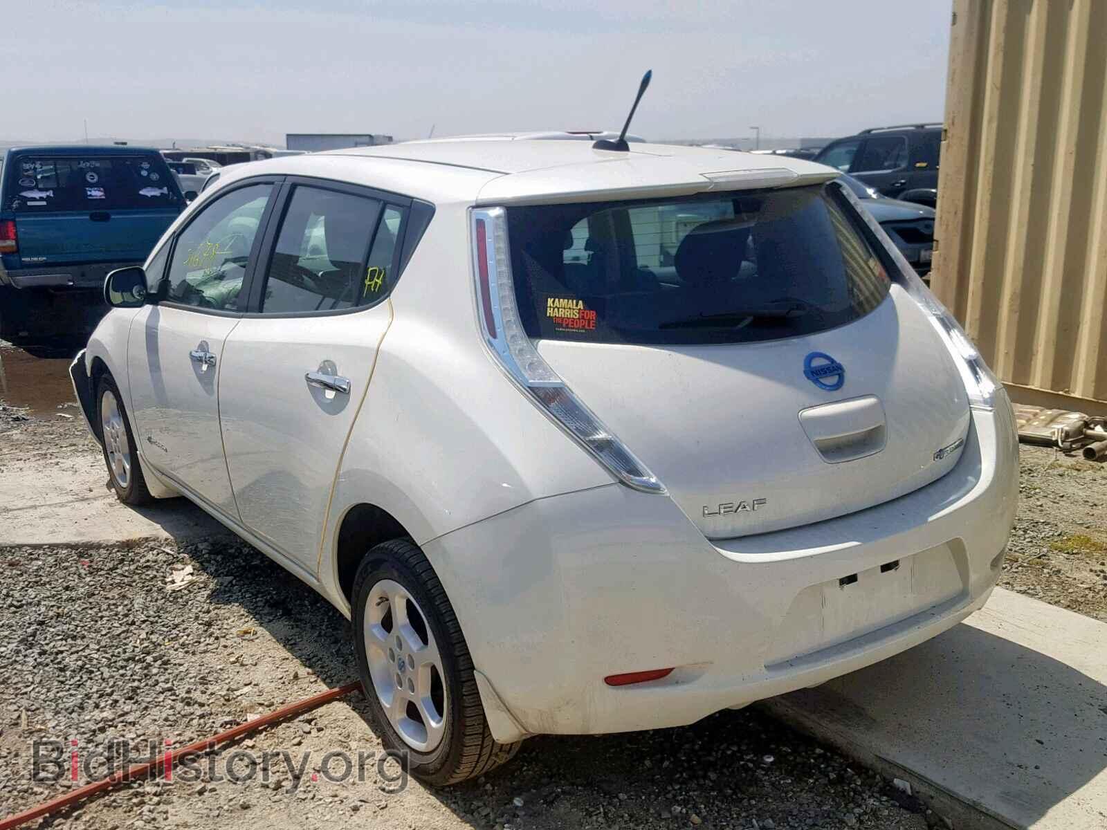 2013 NISSAN LEAF - VIN: 1N4AZ0CP8DC402846 - Фото 3