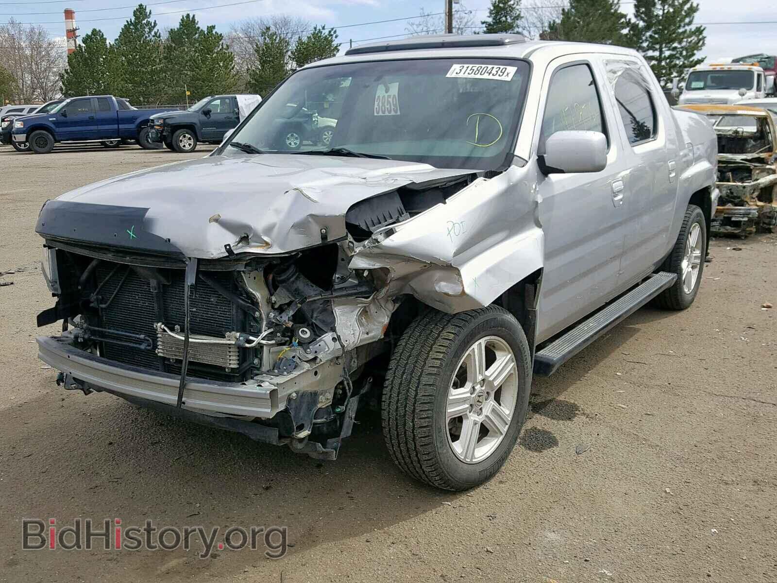 2012 HONDA RIDGELINE - VIN: 5FPYK1F53CB003669 - Фото 2