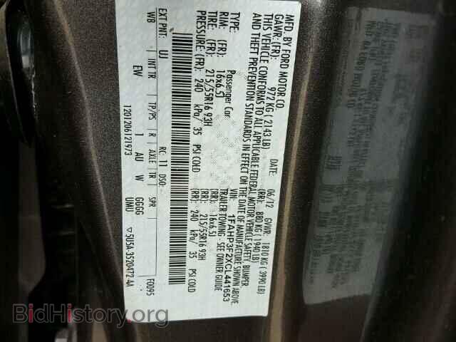 2012 FORD FOCUS - VIN: 1FAHP3F2XCL441653 - Photo 10