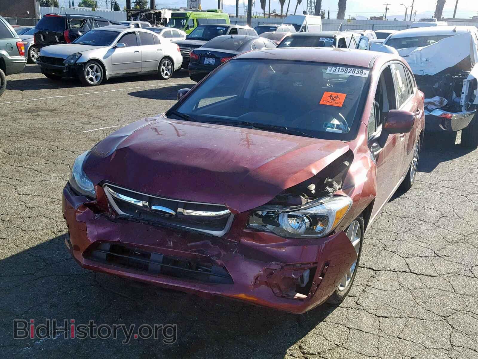 2012 SUBARU IMPREZA - VIN: JF1GPAC61CH220260 - Фото 2