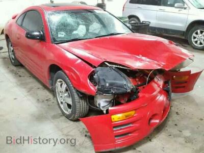 2003 Mitsubishi ECLIPSE Eclipse GS, red — VIN 4A3AC44G73E067533, Copart