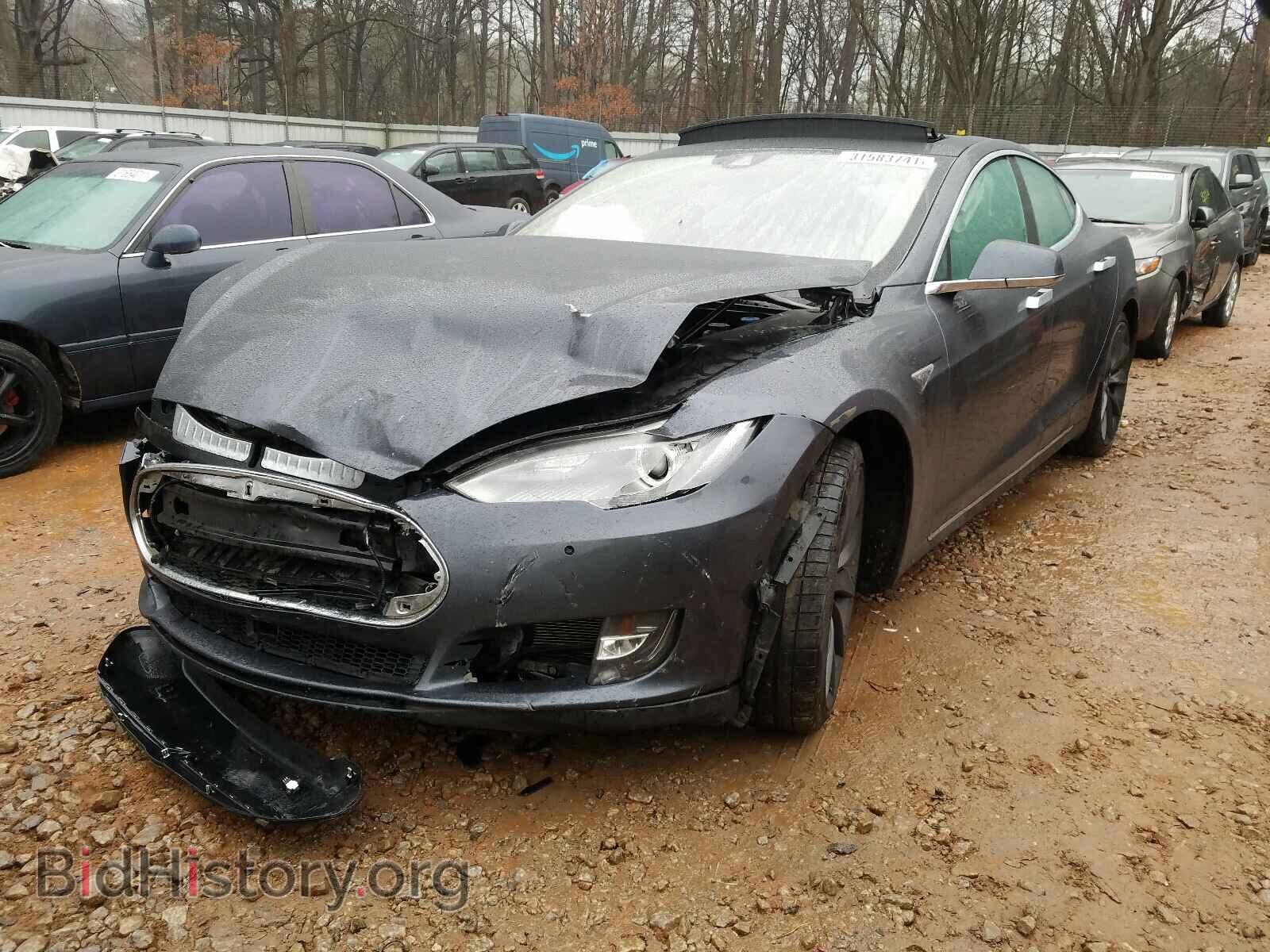 2016 TESLA MODEL S - VIN: 5YJSA1E13GF125065 - Фото 2