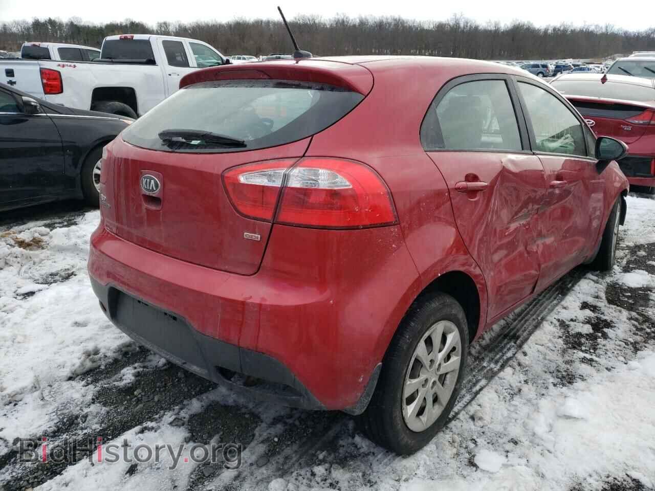 2014 KIA RIO - VIN: KNADM5A34E6418252 - Фото 4
