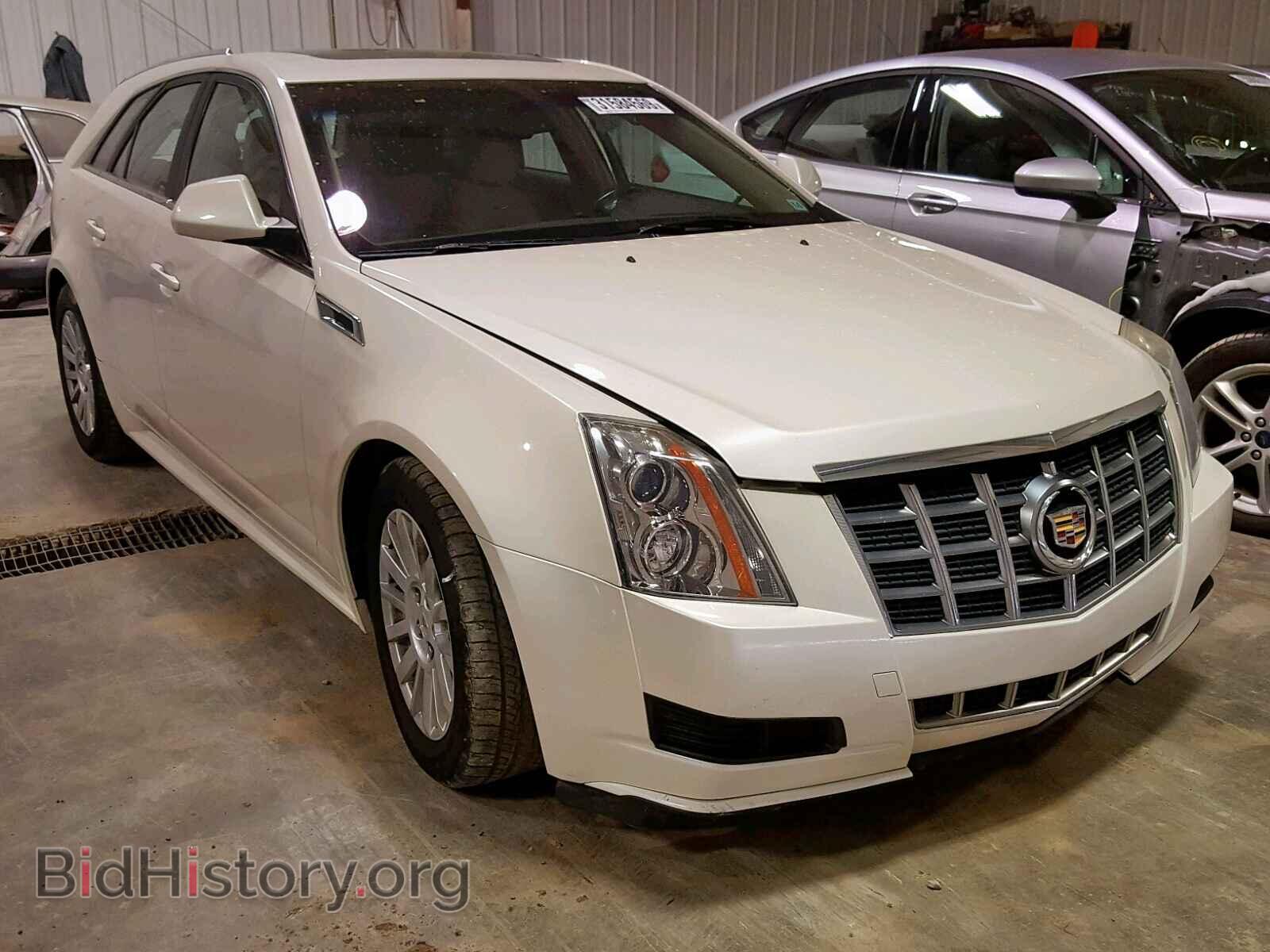 Photo 1G6DE8E53C0122610 - CADILLAC CTS 2012