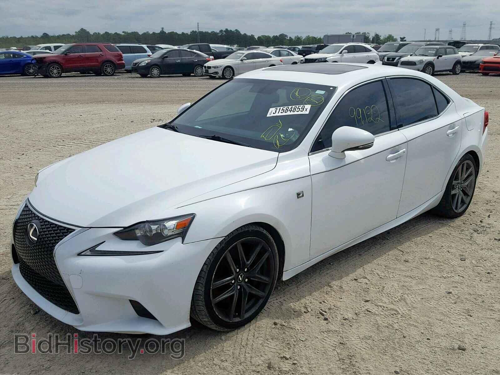2014 LEXUS IS - VIN: JTHBE1D20E5011858 - Фото 2