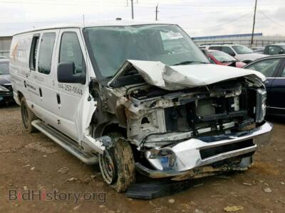 2010 Ford ECONOLINE, белый — VIN 1FTNE2EW5ADA29410, Copart