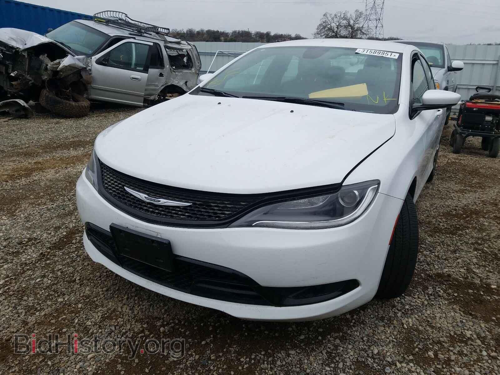 2015 CHRYSLER 200 - VIN: 1C3CCCBB9FN584788 - Фото 2