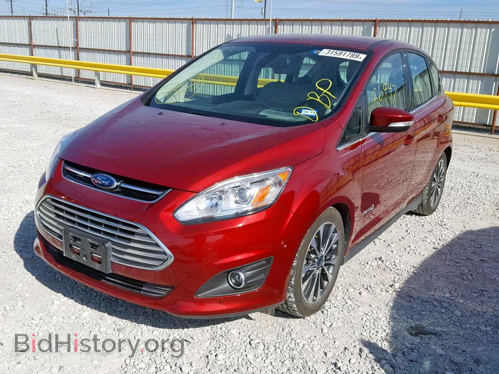 2017 FORD CMAX - VIN: 1FADP5DU1HL100325 - Фото 2