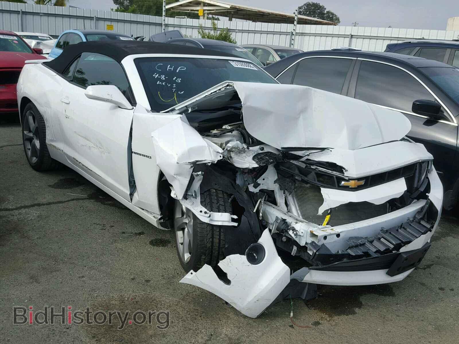 Фотография 2G1FB3D32E9246743 - CHEVROLET CAMARO 2014