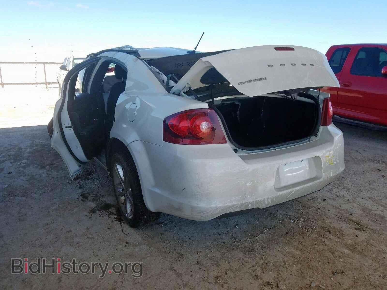 2014 DODGE AVENGER - VIN: 1C3CDZAB6EN110331 - Фото 3