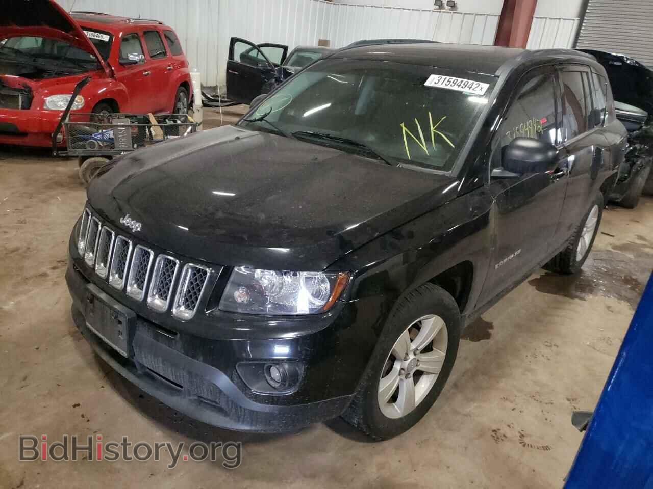2014 JEEP COMPASS - VIN: 1C4NJDBB2ED598424 - Фото 2