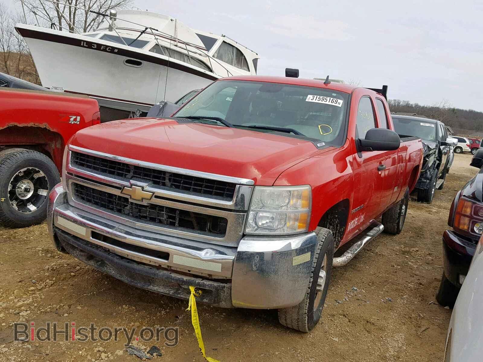 2008 CHEVROLET SILVERADO - VIN: 1GCHK29K38E190629 - Фото 2