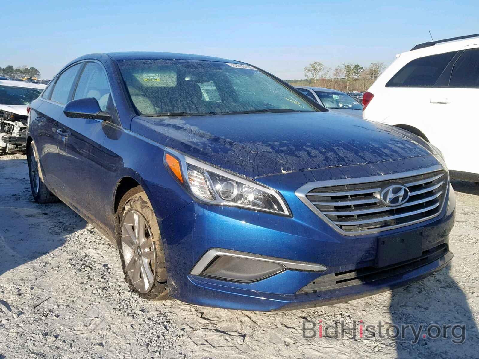 Photo 5NPE24AF8GH261139 - HYUNDAI SONATA 2016