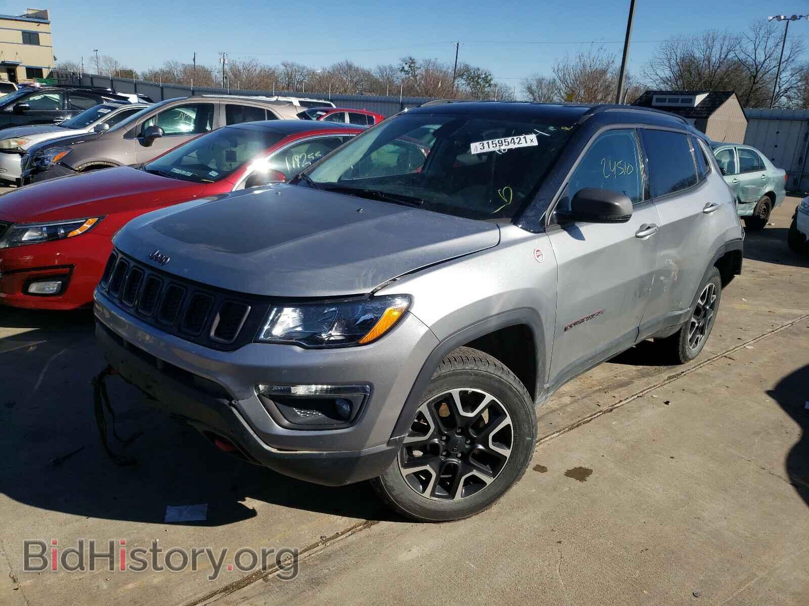 2019 JEEP COMPASS - VIN: 3C4NJDDB1KT790520 - Фото 2