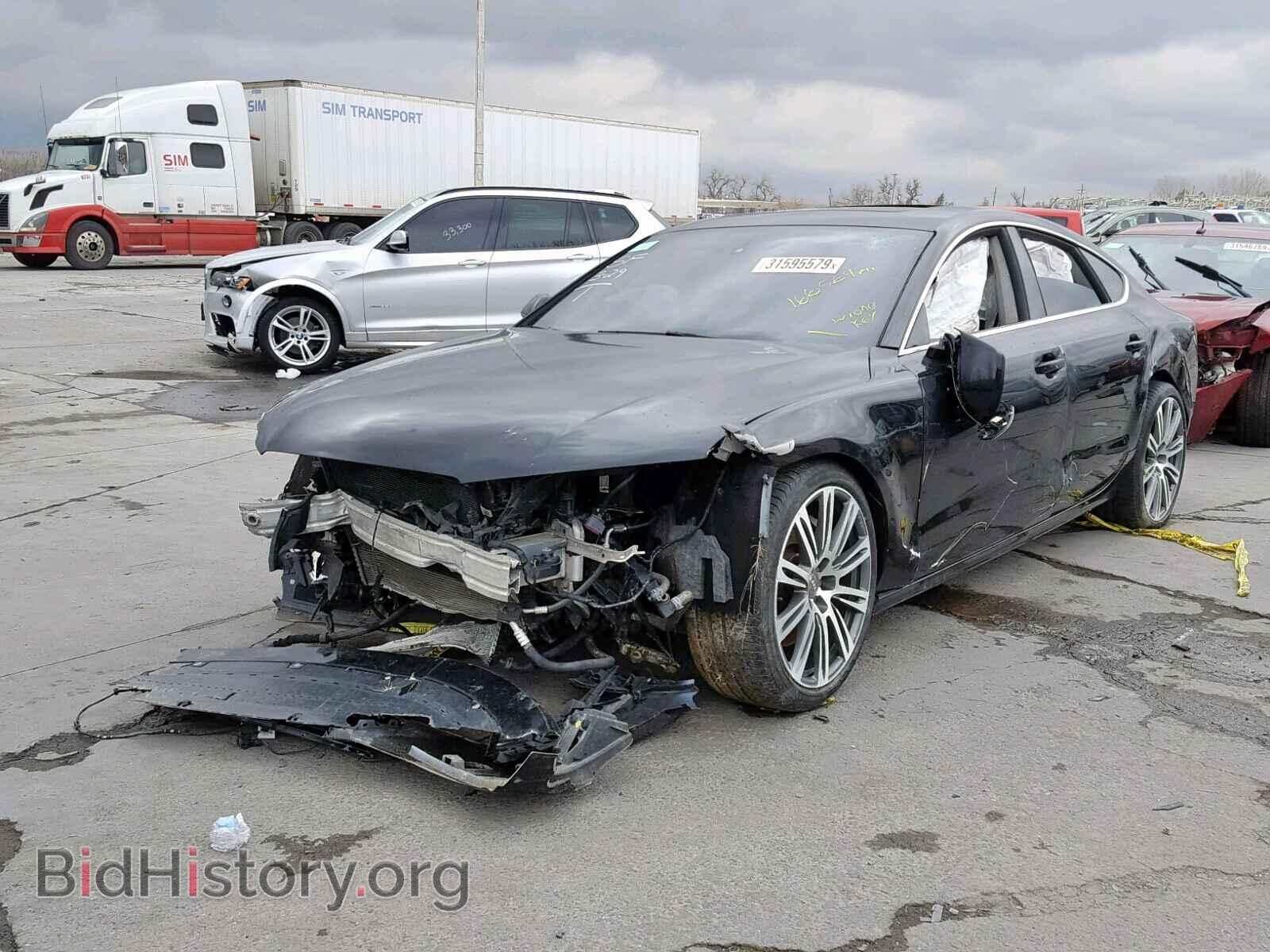2012 AUDI A7 - VIN: WAUSGAFC5CN007610 - Фото 2