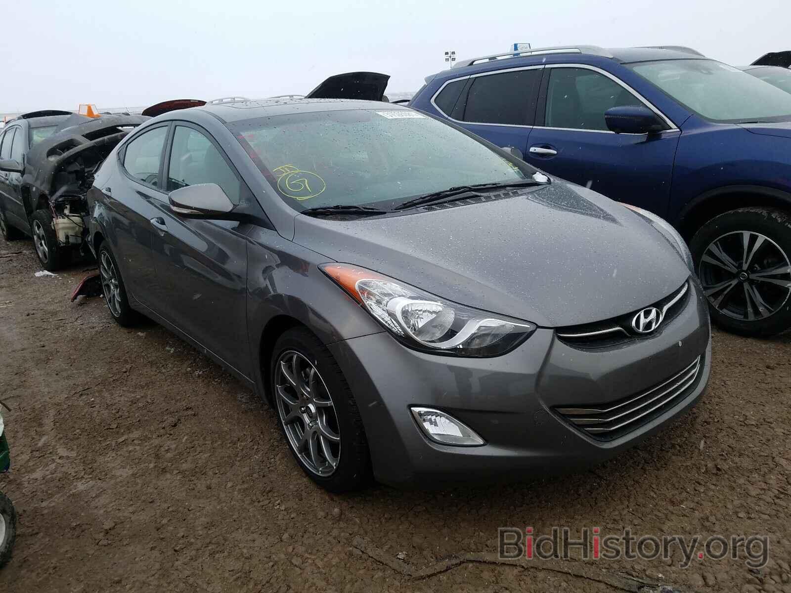 Photo 5NPDH4AE3CH131524 - HYUNDAI ELANTRA 2012