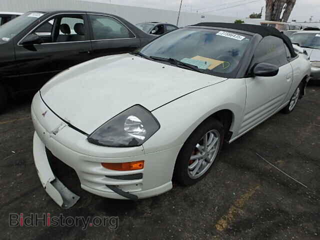 2001 MITSUBISHI ECLIPSE - VIN: 4A3AE45G61E199737 - Photo 2