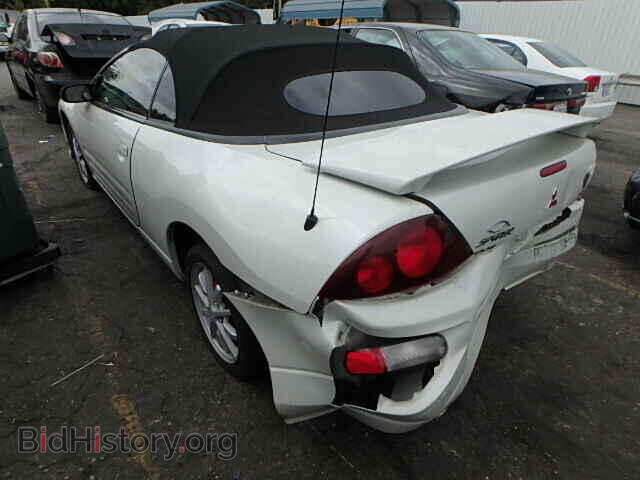 2001 MITSUBISHI ECLIPSE - VIN: 4A3AE45G61E199737 - Photo 3