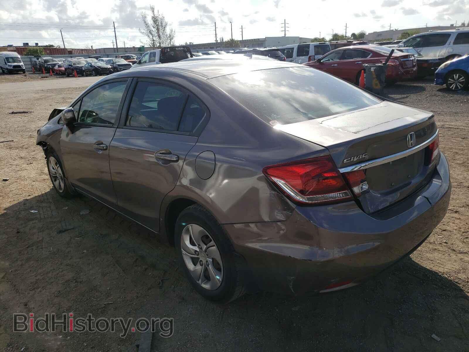 2015 HONDA CIVIC - VIN: 19XFB2F54FE059605 - Фото 3