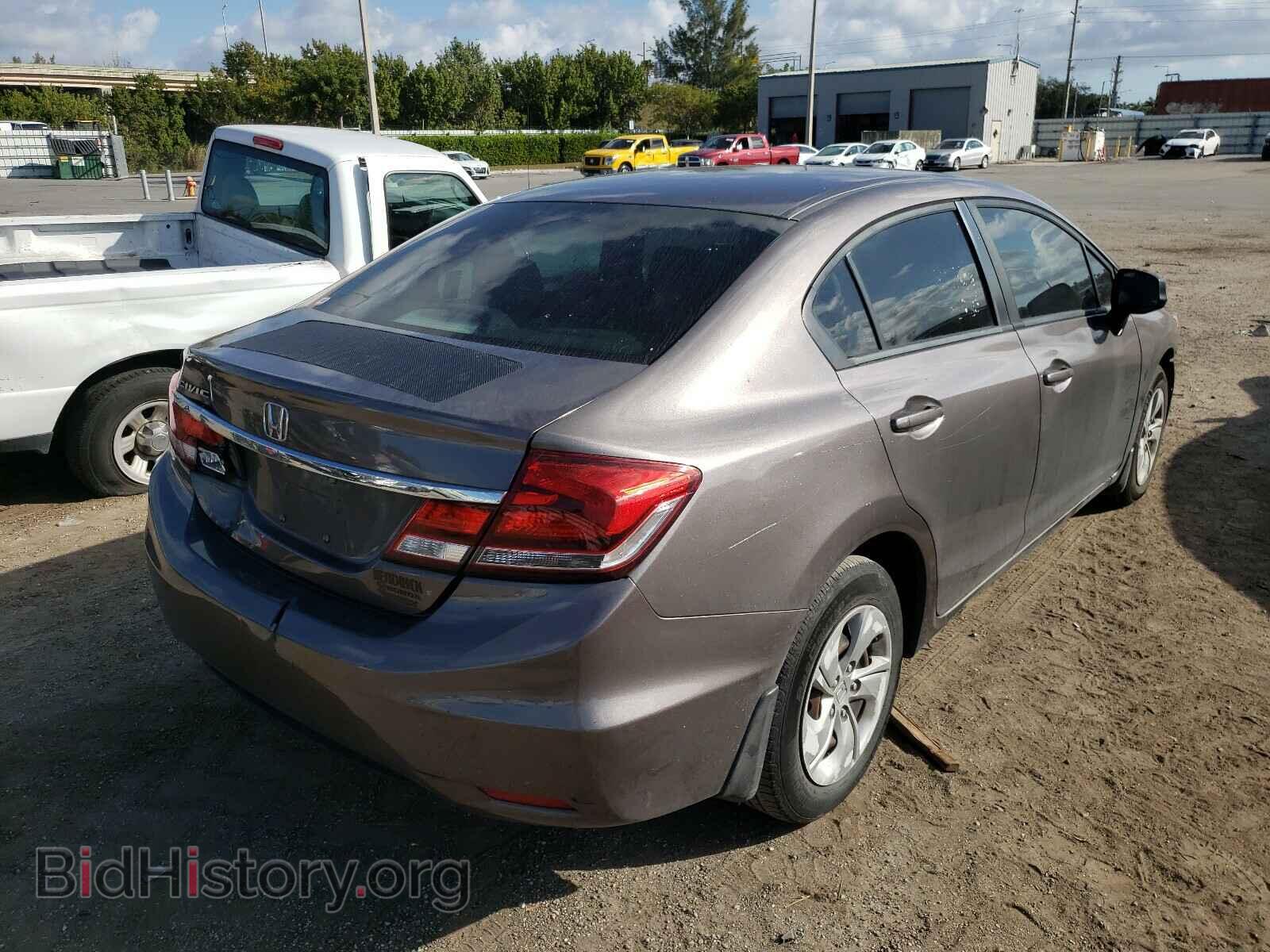 2015 HONDA CIVIC - VIN: 19XFB2F54FE059605 - Фото 4