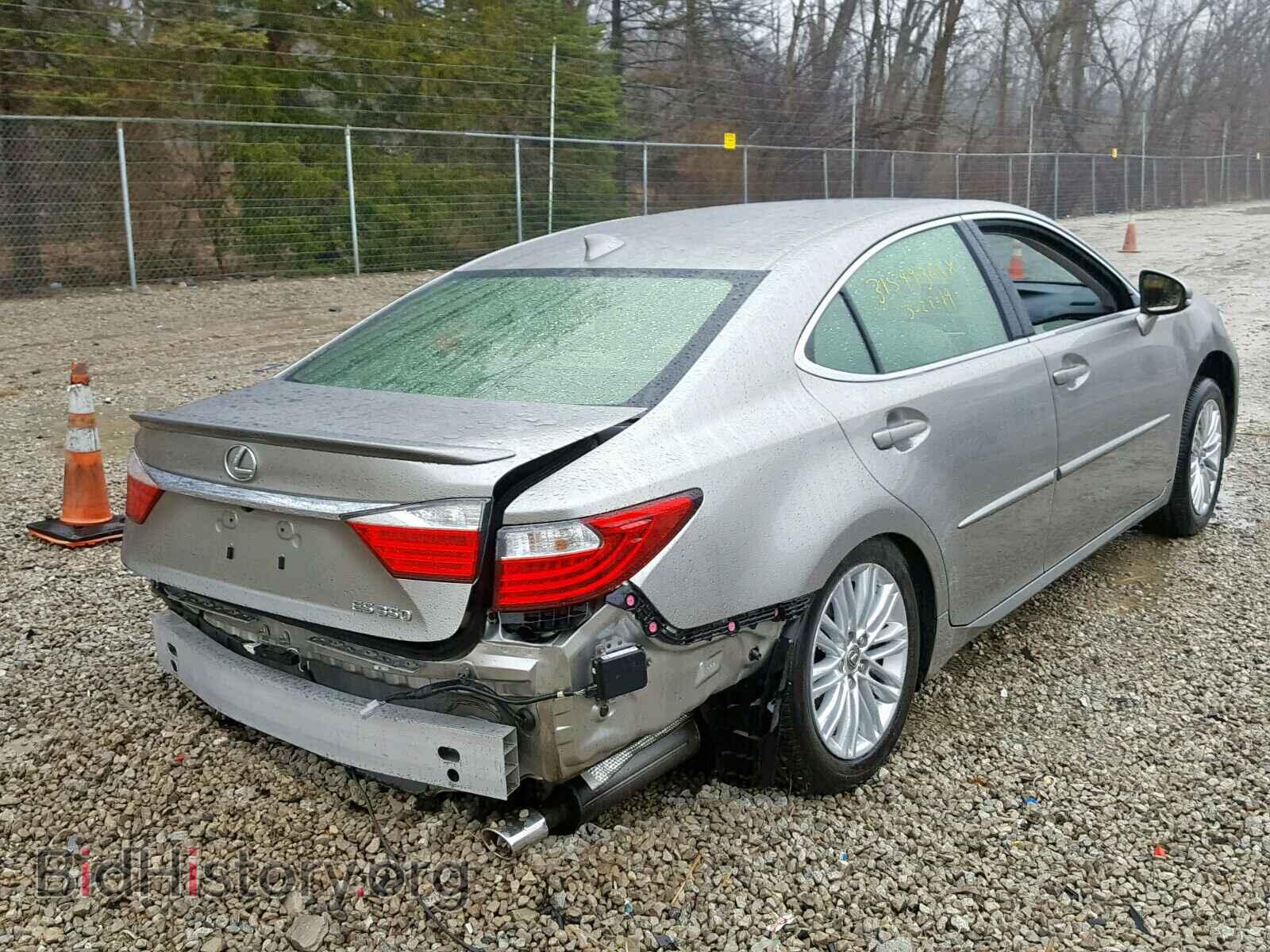 2015 LEXUS ES350 - VIN: JTHBK1GG6F2199322 - Фото 4