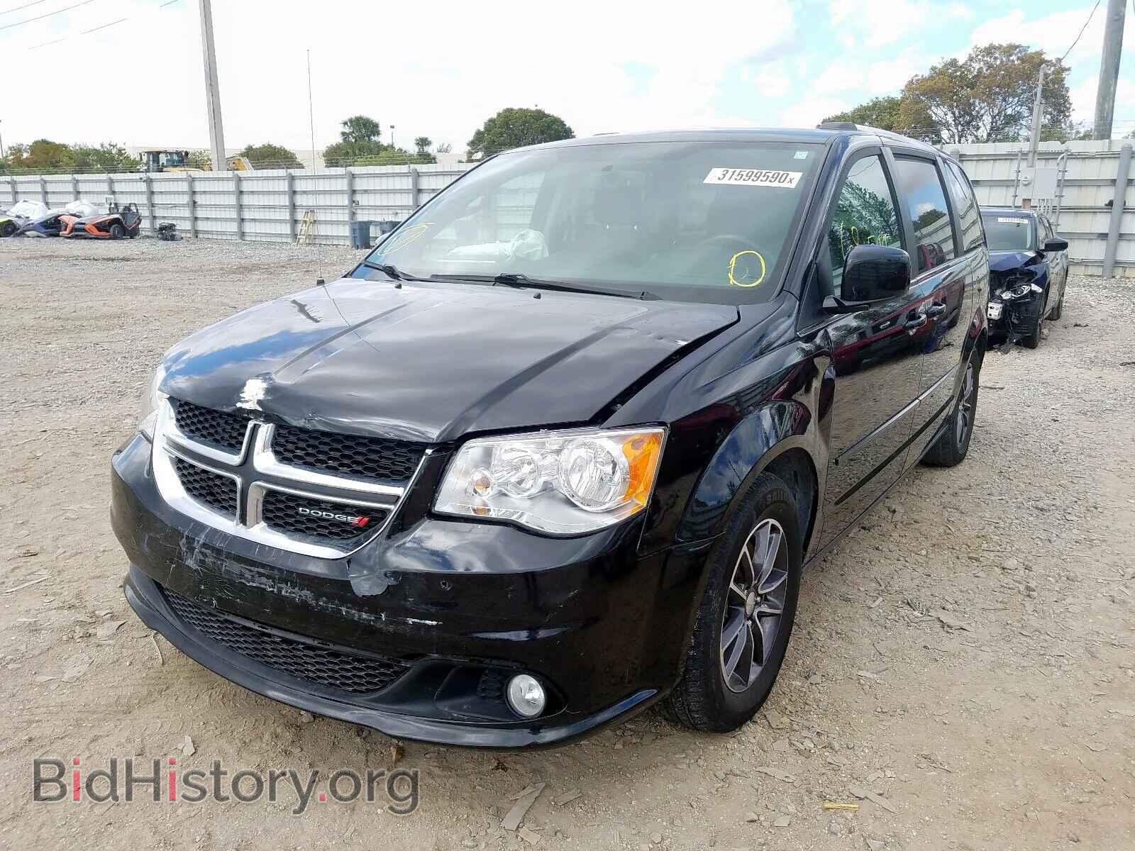 2017 DODGE CARAVAN - VIN: 2C4RDGCG6HR698855 - Фото 2