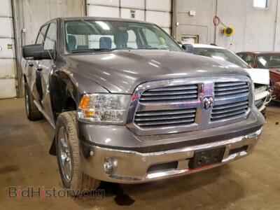 2017 RAM 1500 SLT, темно-серый — VIN 1C6RR7LG5HS698563, Copart