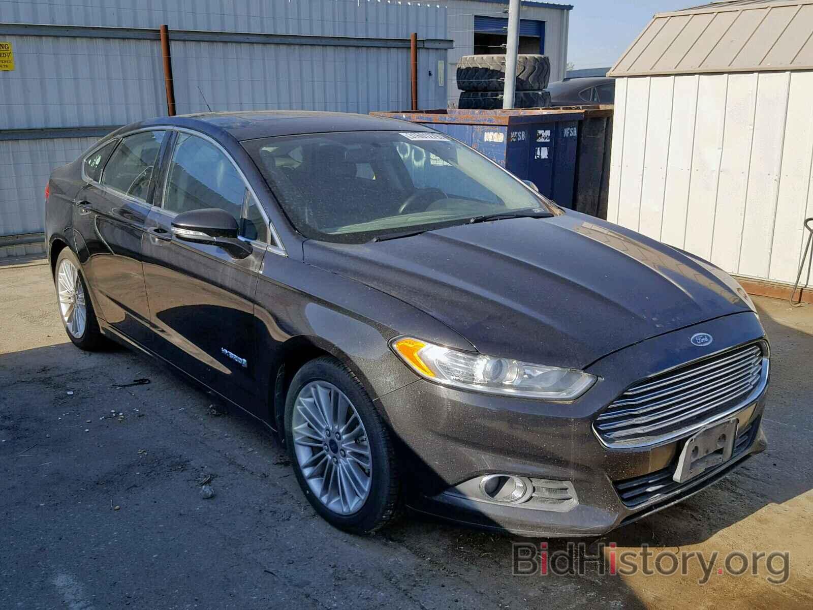 Фотография 3FA6P0LU5DR273564 - FORD FUSION SE 2013