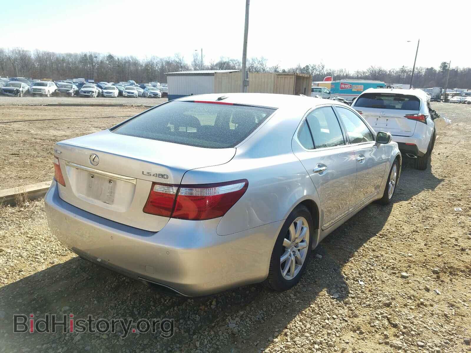 2007 LEXUS LS460 - VIN: JTHBL46F275039915 - Фото 4