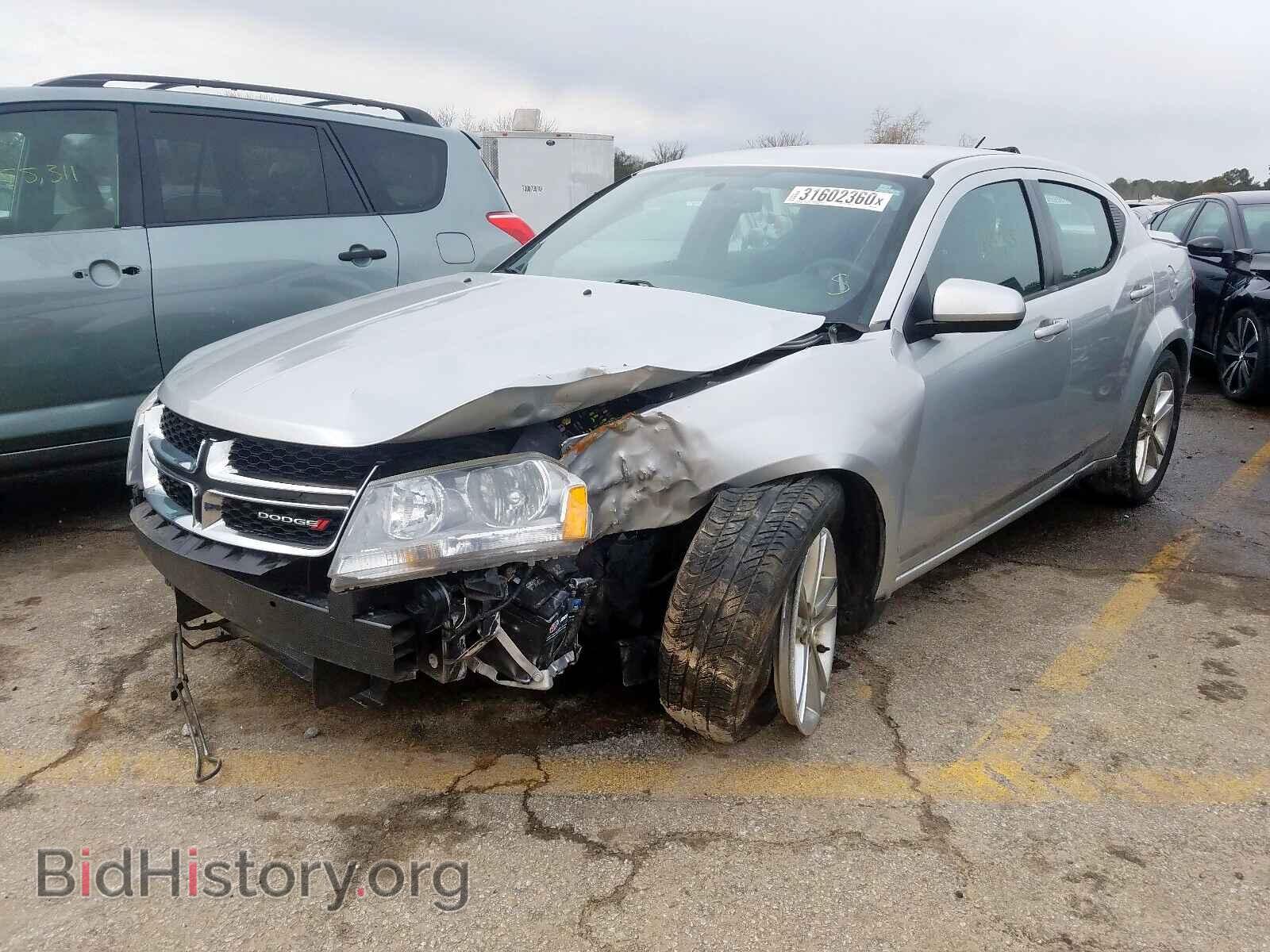 2012 DODGE AVENGER - VIN: 1C3CDZCB3CN211966 - Фото 2