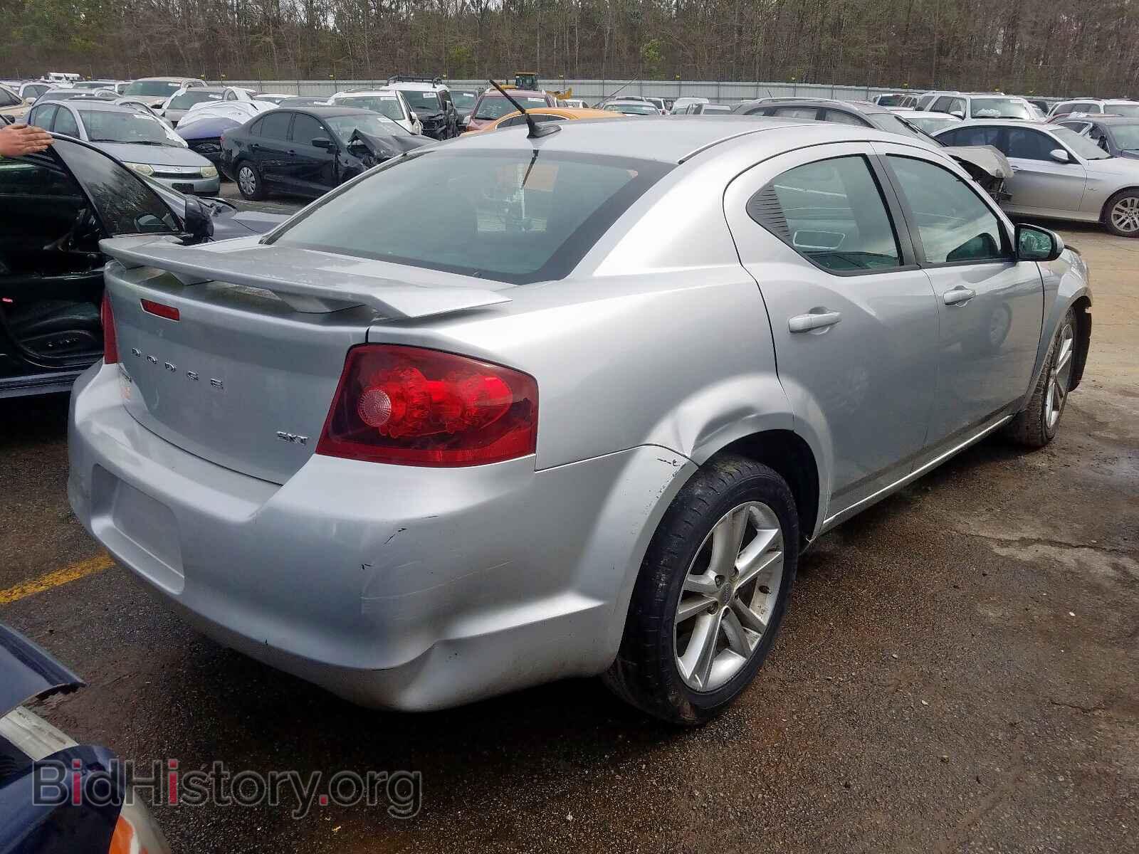 2012 DODGE AVENGER - VIN: 1C3CDZCB3CN211966 - Фото 4