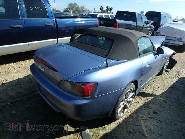 2002 HONDA S2000 - VIN: JHMAP11432T006897 - Фото 4