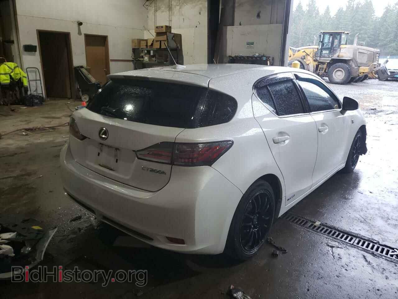 2012 LEXUS CT 200 - VIN: JTHKD5BH2C2066389 - Фото 4
