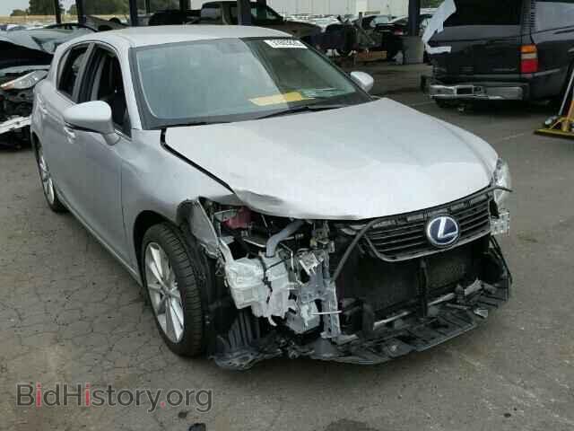 Photo JTHKD5BH9C2107679 - LEXUS CT 200 2012