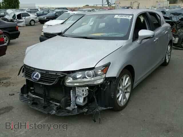 2012 LEXUS CT 200 - VIN: JTHKD5BH9C2107679 - Фото 2