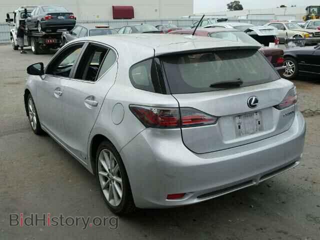 2012 LEXUS CT 200 - VIN: JTHKD5BH9C2107679 - Фото 3