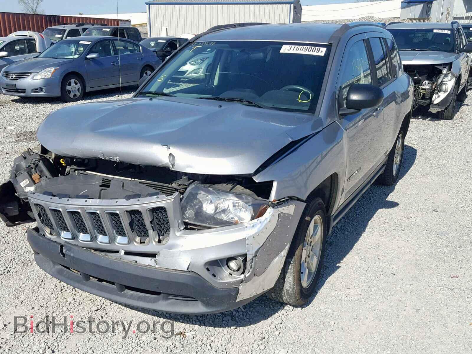 2014 JEEP COMPASS SP - VIN: 1C4NJCBA8ED882741 - Фото 2