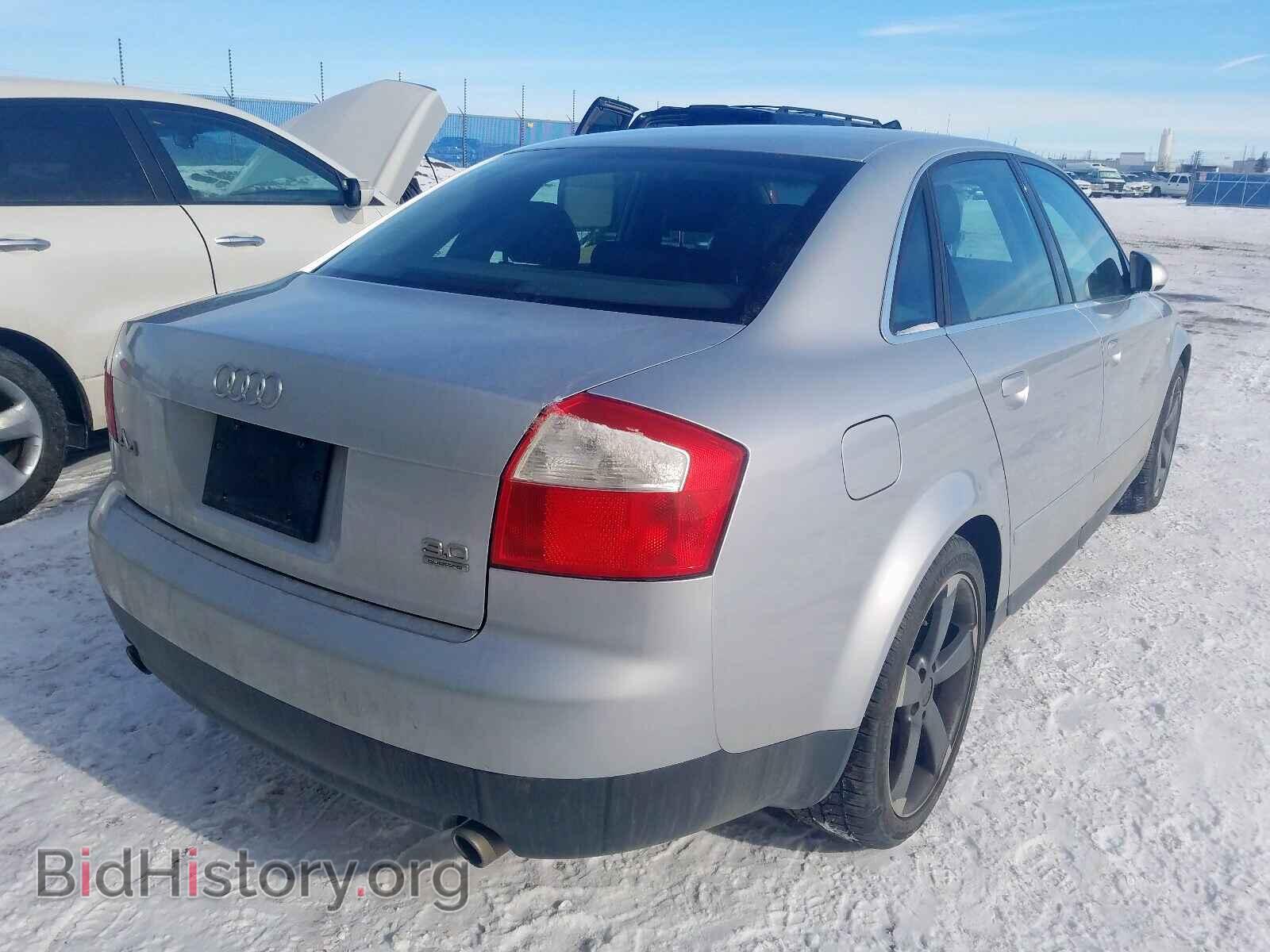 2002 AUDI A4 - VIN: WAULT68E72A268500 - Фото 4