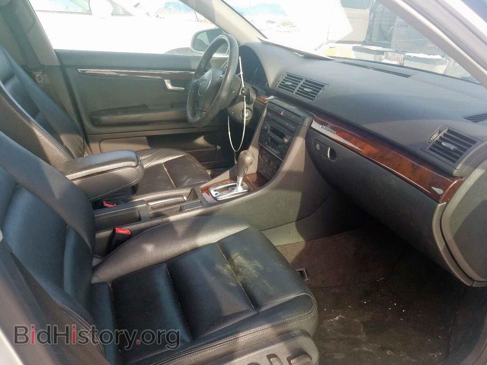 2002 AUDI A4 - VIN: WAULT68E72A268500 - Фото 5