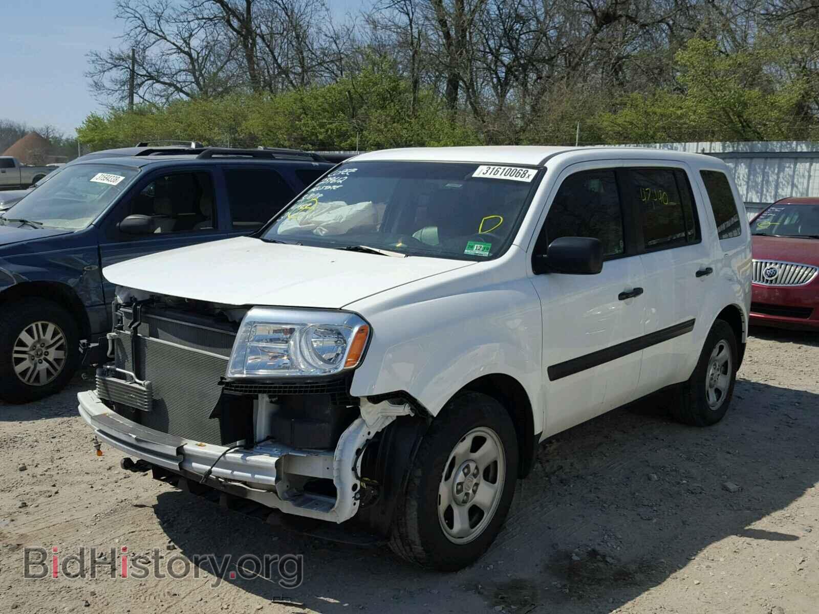 2012 HONDA PILOT - VIN: 5FNYF4H28CB072357 - Фото 2