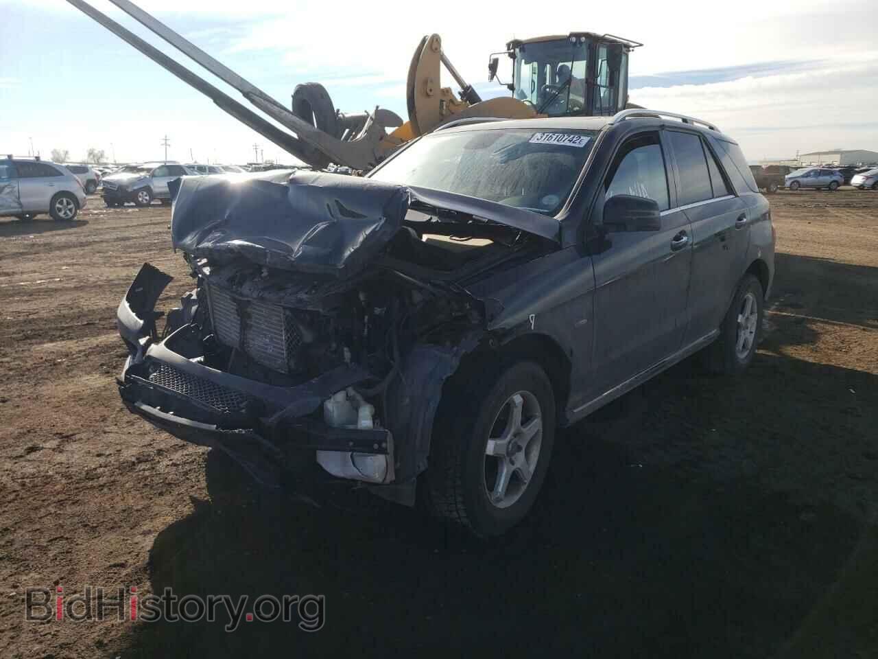 2012 MERCEDES-BENZ M-CLASS - VIN: 4JGDA2EB2CA010771 - Фото 2