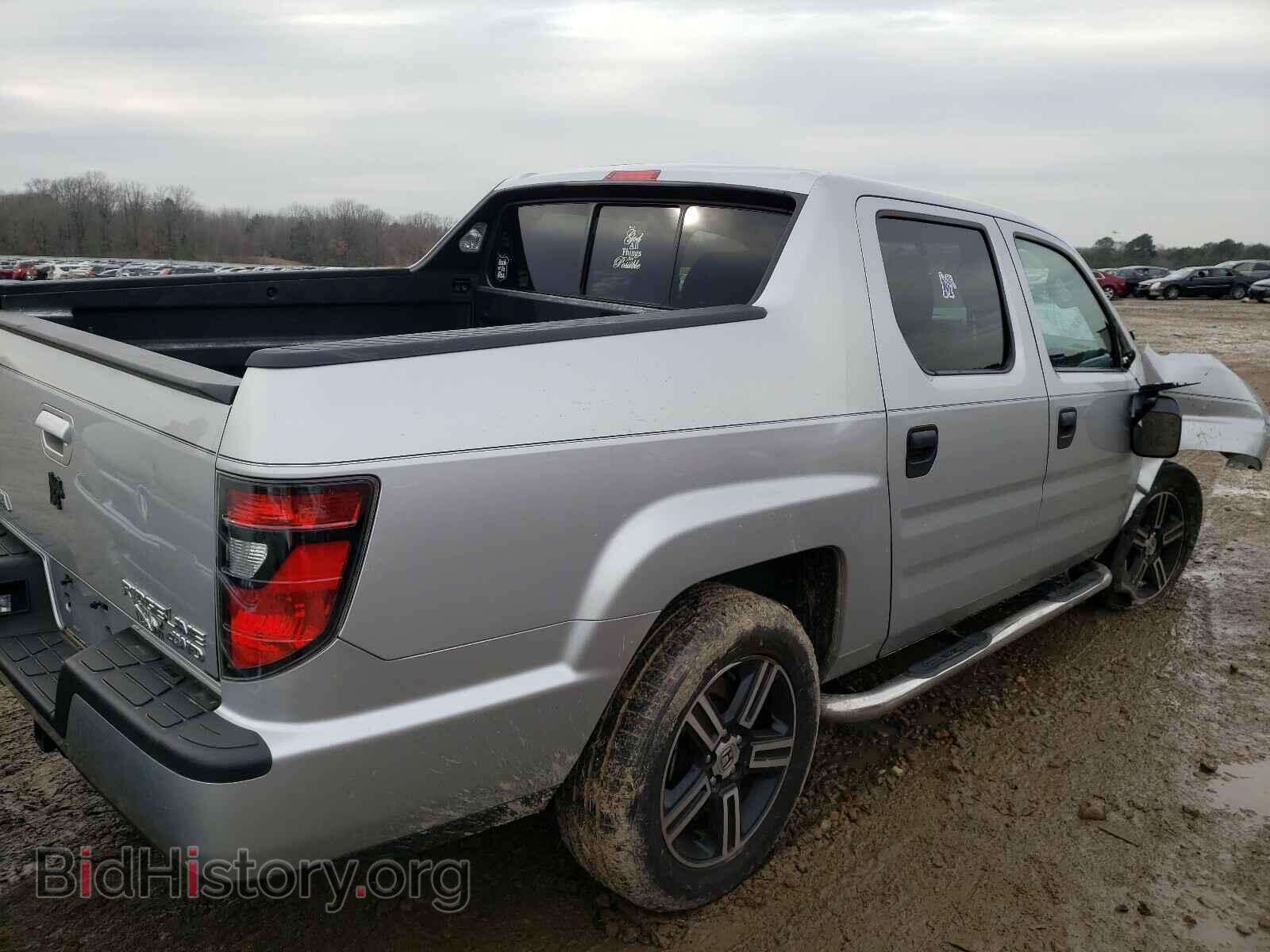 2013 HONDA RIDGELINE - VIN: 5FPYK1F71DB003155 - Фото 4
